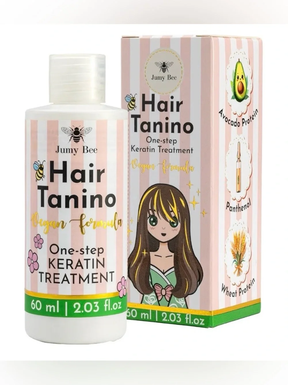 Jumy Bee Keratin Hair Straightening Treatment